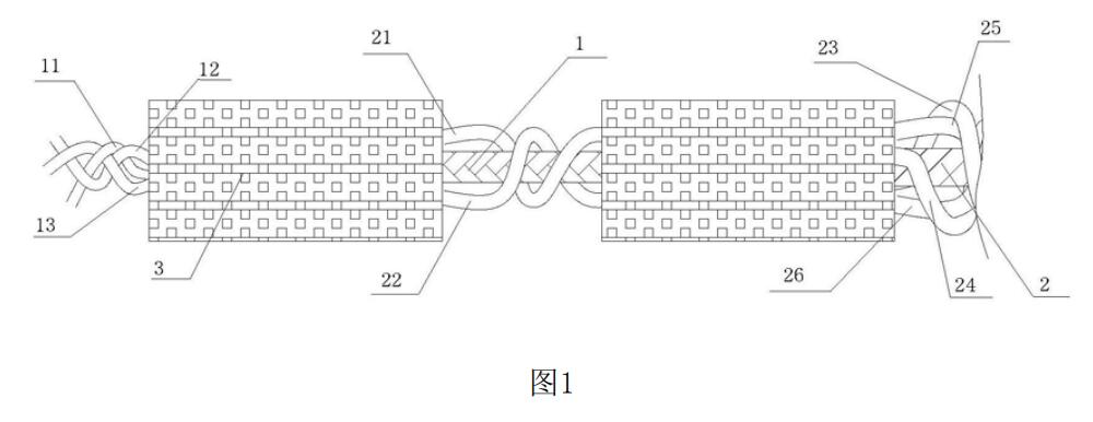 一种具有增强强度和减轻重量的混合绳索